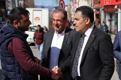Baskan Demir'den Esnafa Ziyaret