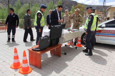 Darende'de Ögrencilere Trafik Egitimi