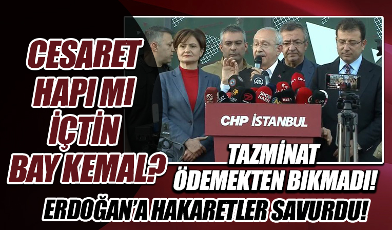 Kemal Kılıçdaroğlu yine haddini aştı! Kaftancıoğlu kararı sonrası Başkan Erdoğan'a hakaret etti.