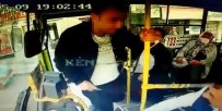 Otobüs Soförüne Yolcularin Gözü Önünde Dehseti Yasatti Açiklamasi 'Girtlagini Keserim Senin' Haberi