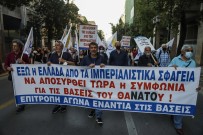 Yunanistan'da ABD Ve Savas Karsiti Gösteri Haberi