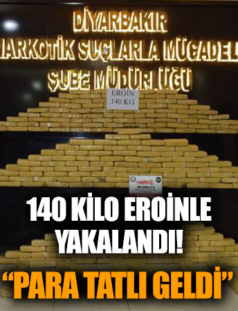 140 kilo eroinle yakalanan TIR şoföründen güldüren savunma!