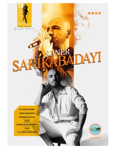 19 Mayis'ta Soner Sarikabadayi Sinop'ta Konser Verecek