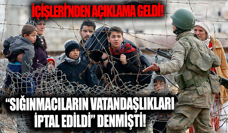 Çataklı: 15 bin sığınmacının vatandaşlığının iptal edildiği haberleri uydurma