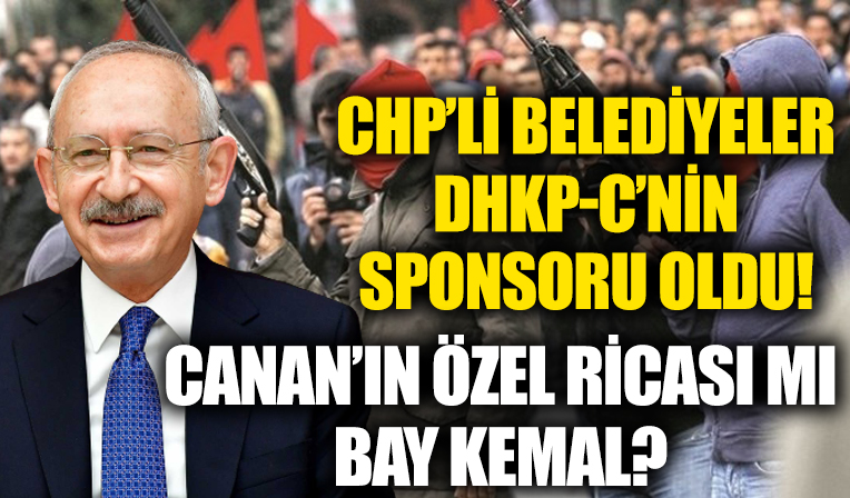 CHP'li belediyeler DHKP-C'nin sponsoru oldu! Soruşturmada DHKP-C itirafçılarından şok ifadeler!