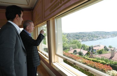 Cumhurbaskani Erdogan, Katar Emiri Al Sani Ile Görüstü