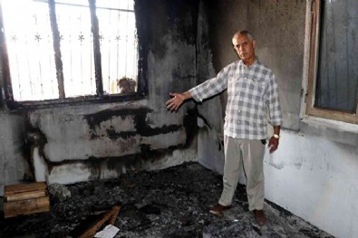 DEAŞ terör örgütüne katılmayı kabul etmediler! Evi bezin dökülerek yakıldı!