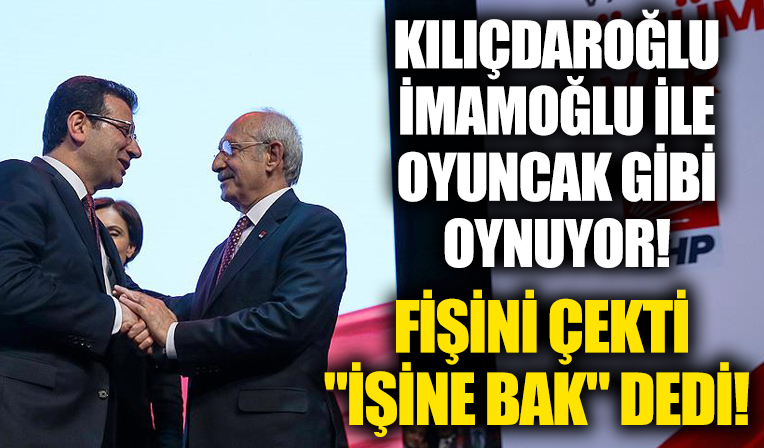 Kılıçdaroğlu'ndan İmamoğlu hamlesi! Önce gömdü sonra 'normal bunlar' dedi!