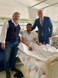 Milletvekili Koçer'den Pençe Kilit Gazisine Hastanede Ziyaret Haberi