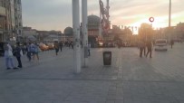 Taksim'de Kontrol Noktasinda Üzerindeki 3 Silahla Yakalandi