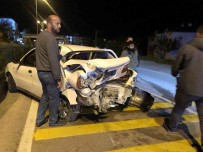 Trafik Kazasinda Otomobil Hurdaya Döndü Açiklamasi 1 Yarali Haberi