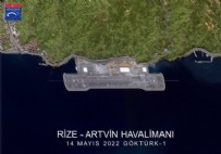GÖKTÜRK-1 gözünden Rize-Artvin Havalimanı! Uzaydan böyle görüntülendi Haberi