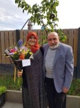 Gurbetçi Çiftin Evlilik Yil Dönümlerini Roermond Belediyesi Unutmadi