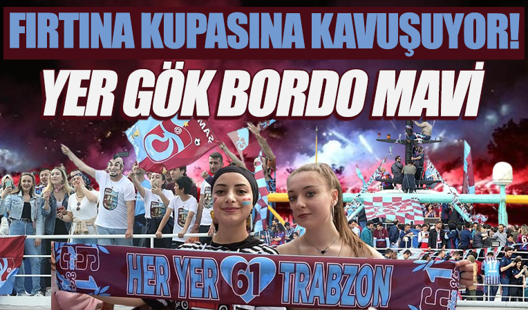 Karadeniz Fırtınası Trabzonspor şampiyonluğunu kutluyor: Binlerce taraftar sokaklara akın etti