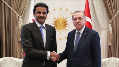 Katar Emiri Al Sani'den Cumhurbaşkanı Erdoğan'a Cumhuriyet Bayramı dolayısıyla tebrik mesajı Haberi