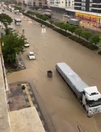 Ankara'da yollar göle döndü! Haberi