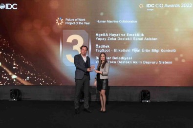 IDC Türkiye CIO 2022 Zirvesi'nde Bagcilar Belediyesine Ödül
