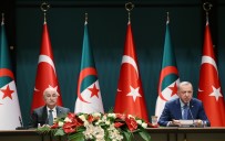Türkiye-Cezayir Arasinda 15 Anlasma, Bir Ortak Bildiri Imzalandi
