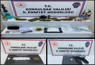 Zonguldak'ta Uyusturucu Sebekesi Çökertildi