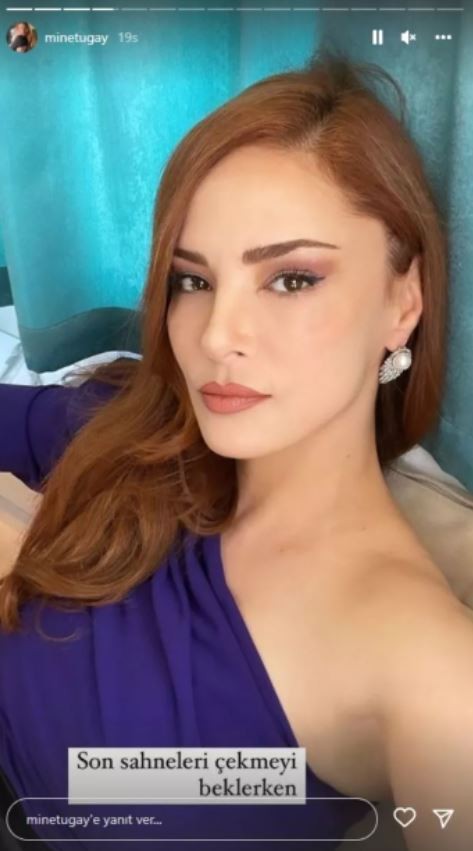 Mine Tugay'dan veda mesajı!