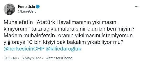 Canan Kaftancıoğlu'ndan Atatürk Havalimanı provokasyonu! Yeni gezi mi amaçlıyor?