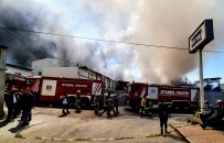 Arnavutköy'de Büyük Fabrika Yangini