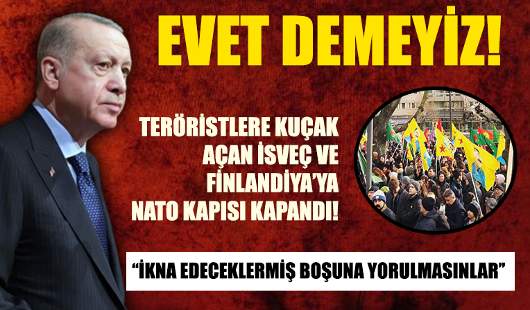 Başkan Erdoğan'dan Finlandiya ve İsveç kararı!