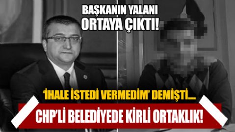 CHP'li Bülent Öz'ün yalanı ortaya çıktı!