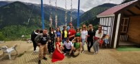 Gürcü Turistlerden Uzungöl'e Yogun Ilgi