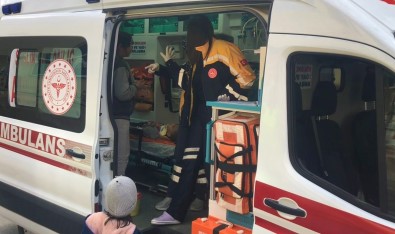 Motosikletlinin Çarpip Kaçtigi Çocuk Yaralandi