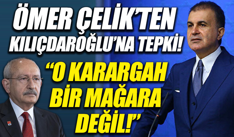 Ömer Çelik'ten Kılıçdaroğlu'na Aliya İzzetbegoviç tepkisi: O karargah bir mağara değil!