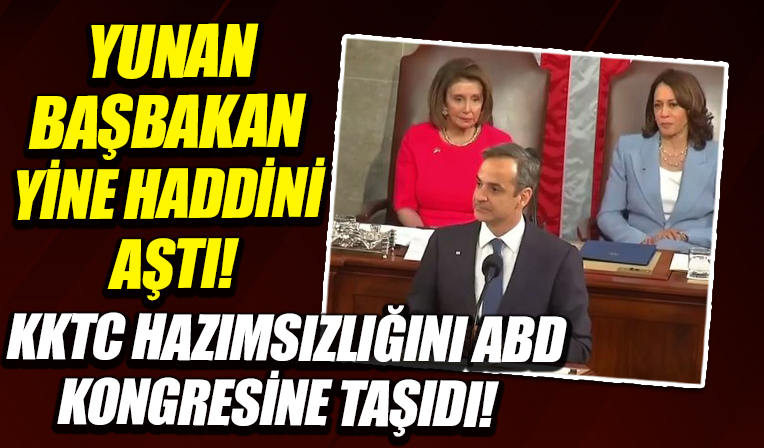 Yunanistan Başbakan yine haddini aştı! KKTC hazımsızlığını ABD Kongresi’ne taşıdı