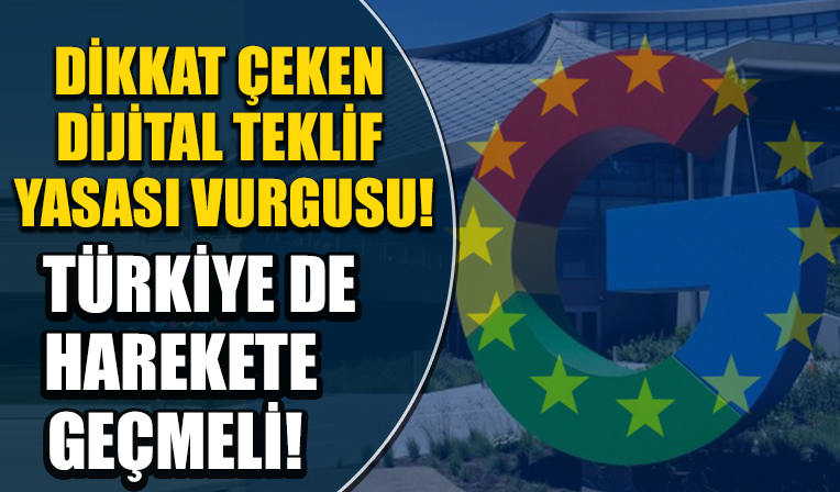 Dikkat çeken 'Dijital Telif Yasası' vurgusu: Türkiye de harekete geçmeli!