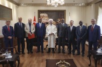 Diyanet Isleri Baskani Erbas, Cibuti Din Isleri Ve Vakiflar Bakani Barreh'i Kabul Etti