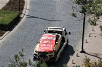 Hatalı aracını sokaklarda çekiciyle gezdirdi!