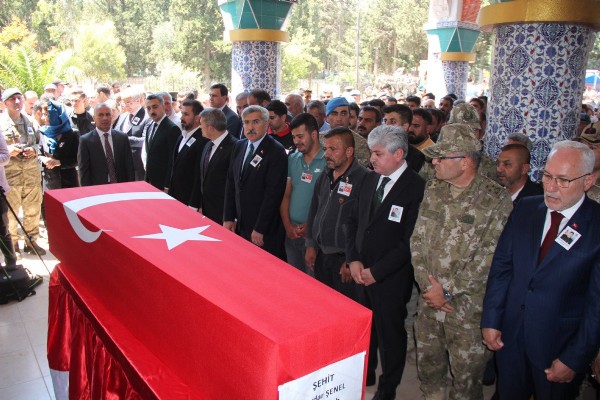 Şehit Onbaşı Haydar Şenel'e son veda!