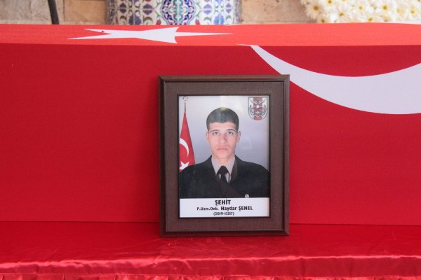 Şehit Onbaşı Haydar Şenel'e son veda!