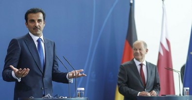 Almanya Başbakanı Scholz, Katar Emiri Al Sani ile enerji güvenliğini görüştü