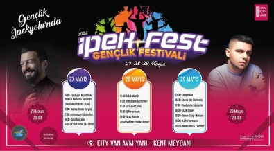 Ipekfest Gençlik Festivali Için Geri Sayim Basladi