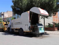 Turgutlu Belediyesinden Çöp Konteynerlerinde Yaz Temizligi