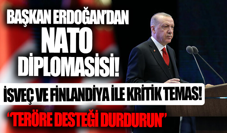 İsveç ve Finlandiya ile peş peşe NATO teması! Başkan Erdoğan açık açık yüzlerine söyledi! Finlandiya'dan açıklama geldi