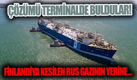 Finlandiya kesilen Rus gazı yerine yüzer LNG terminali kiraladı
