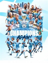 Manchester City, Liverpool'un bir puan önünde İngiltere Premier Lig şampiyonluğuna ulaştı.