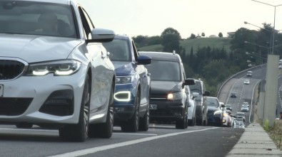 Tekirdag-Istanbul Yolunda Dönüs Yogunlugu