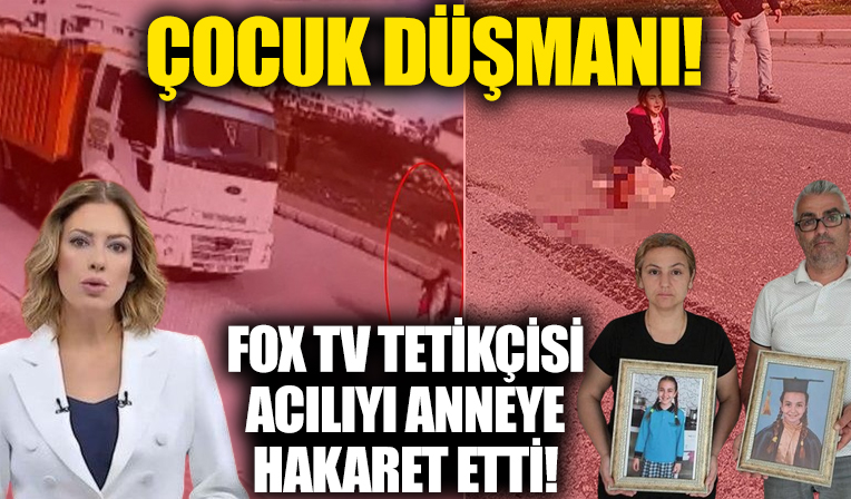 FOX TV spikeri Gülbin Tosun'dan acılı anneye hakaret: Arsız sefil!