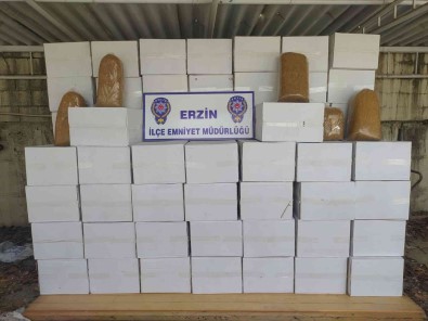 Hatay'da Kaçak Makaron Ve Tütün Operasyonu