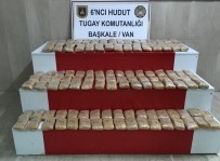 Hudut Kartallari Van Sinirinda 72 Kilo 457 Gram Eroin Ele Geçirdi