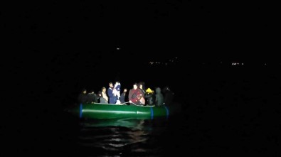 Marmaris Ve Datça'da 34 Düzensiz Göçmen Kurtarildi