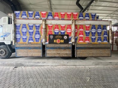 Adana'da 9 Milyon 450 Bin Kaçak Makaron Ele Geçirildi