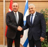 Bakan Çavusoglu Israilli Mevkidasi Lapid Ile Görüstü